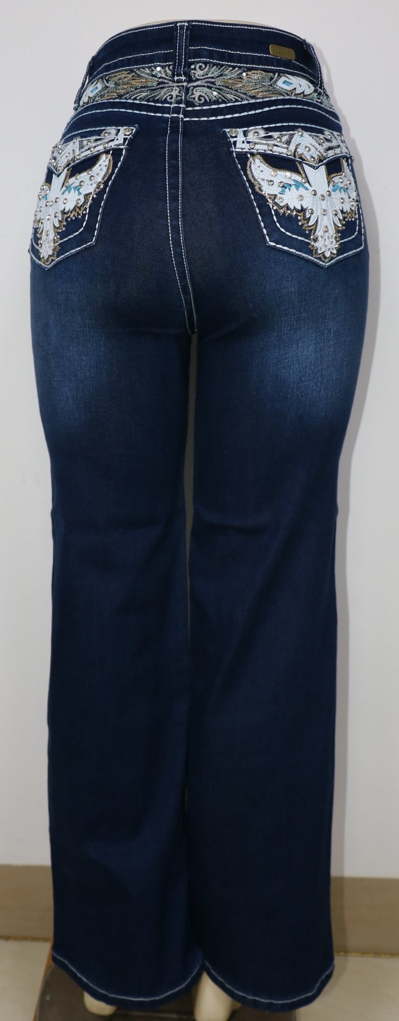 USC - F028 Sexy Loretta Levanta Cola Jeans - Untamed Sapphire Clothing Wholesale