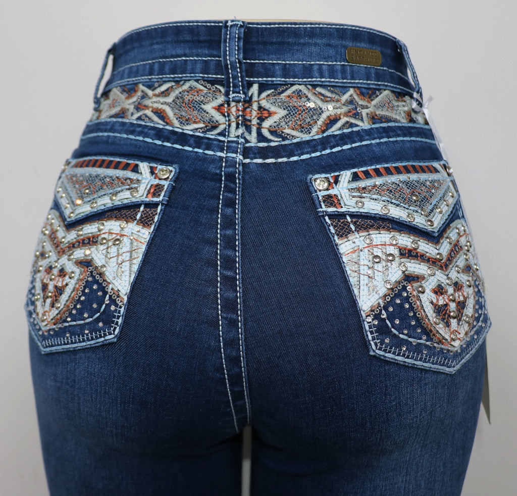 USC F029 Sexy Red Courage Levanta Cola Jeans - Untamed Sapphire Clothing Wholesale