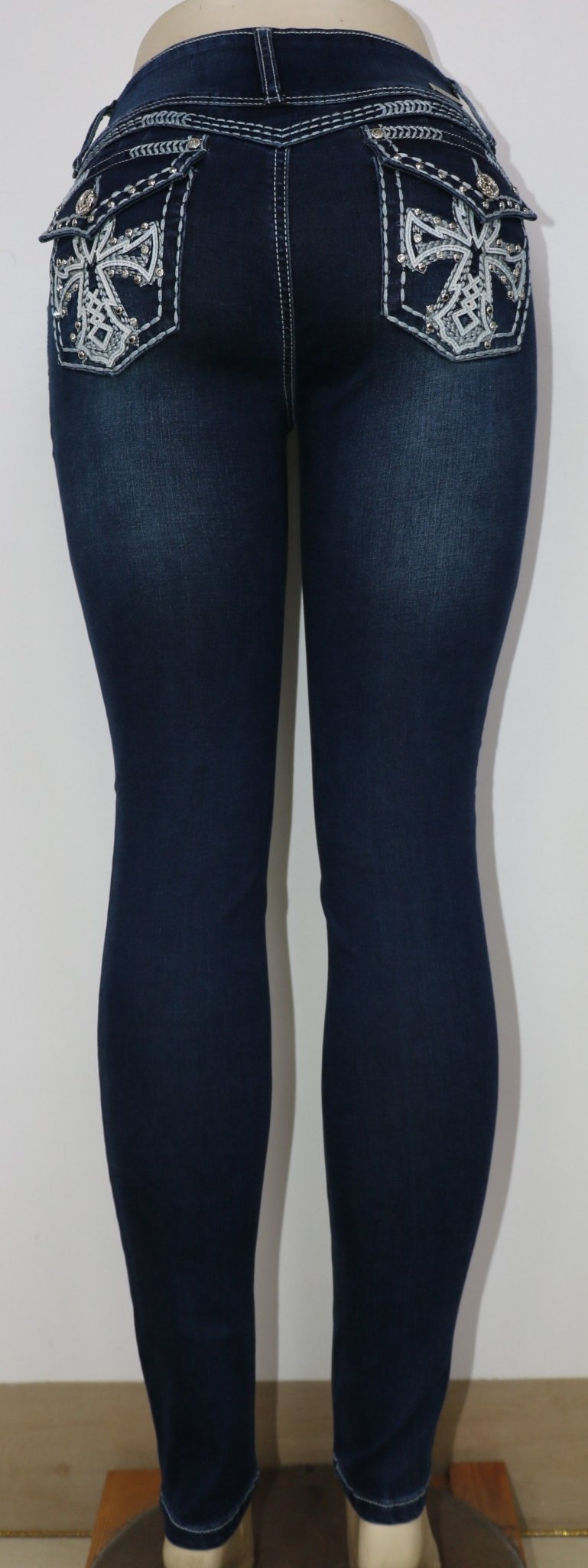 USC F030 Sexy White Tess Levanta Cola Jeans - Untamed Sapphire Clothing Wholesale