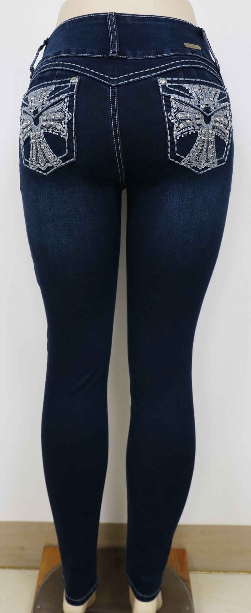 USC F032 Sexy White Krissy Levanta Cola Jeans - Untamed Sapphire Clothing Wholesale