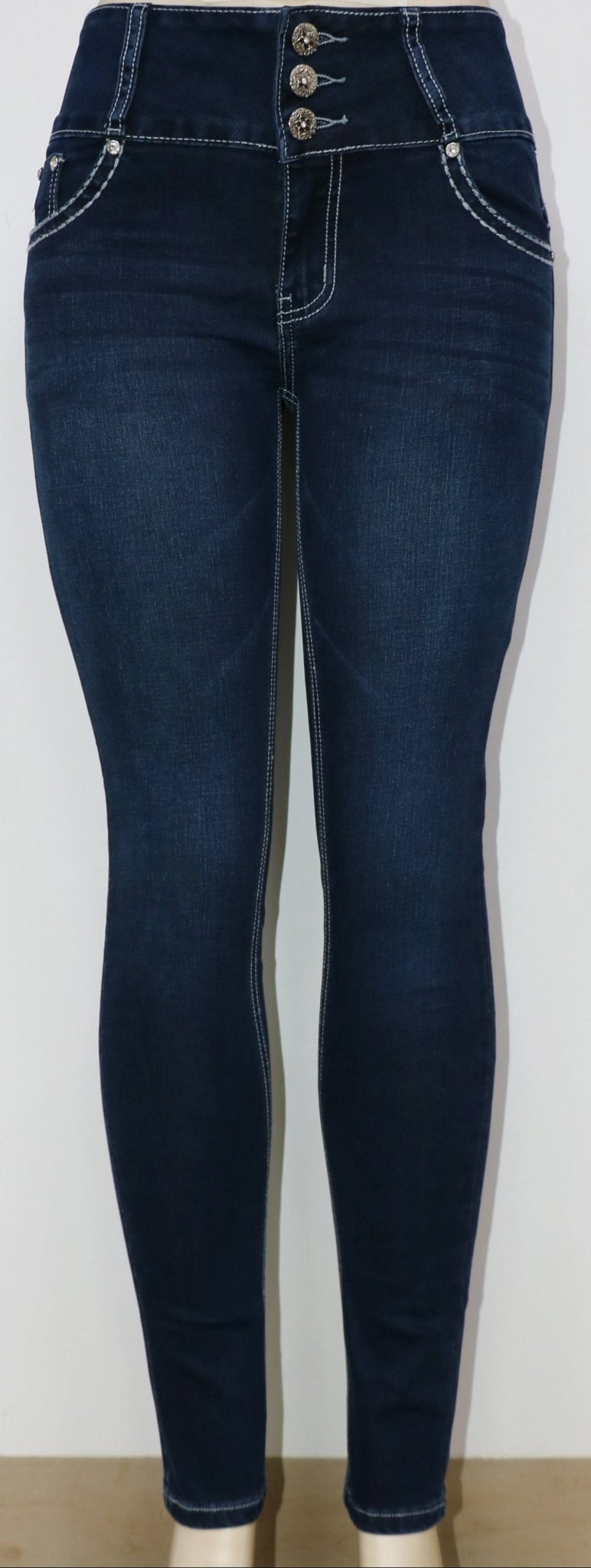 USC F032 Sexy White Krissy Levanta Cola Jeans - Untamed Sapphire Clothing Wholesale