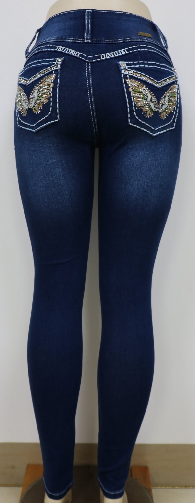 USC F037 Sexy Avery Levanta Cola Jeans - Untamed Sapphire Clothing Wholesale