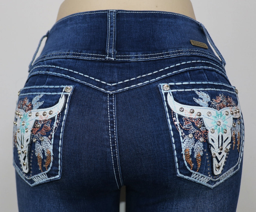 USC F039 Sexy Rodeo Rhonda Levanta Cola Jeans - Untamed Sapphire Clothing Wholesale