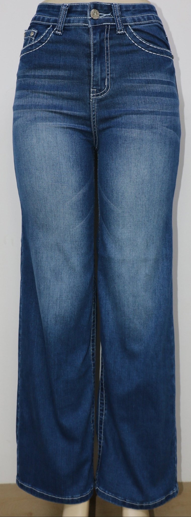 USC F053 Sexy Fiona Levanta Cola Jeans - Untamed Sapphire Clothing Wholesale