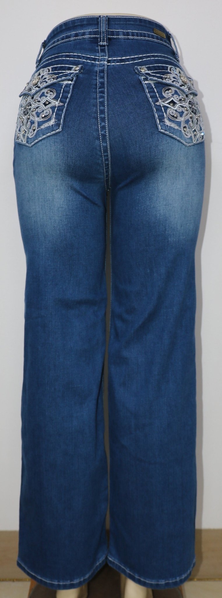 USC F053 Sexy Fiona Levanta Cola Jeans - Untamed Sapphire Clothing Wholesale