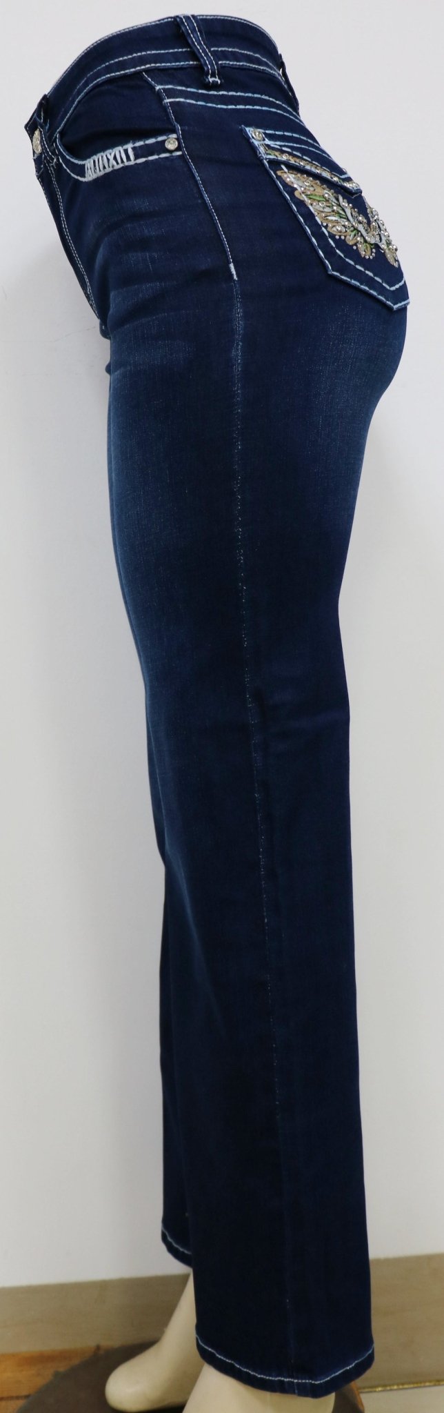 USC F055 Sexy Bella Levanta Cola Jeans - Untamed Sapphire Clothing Wholesale