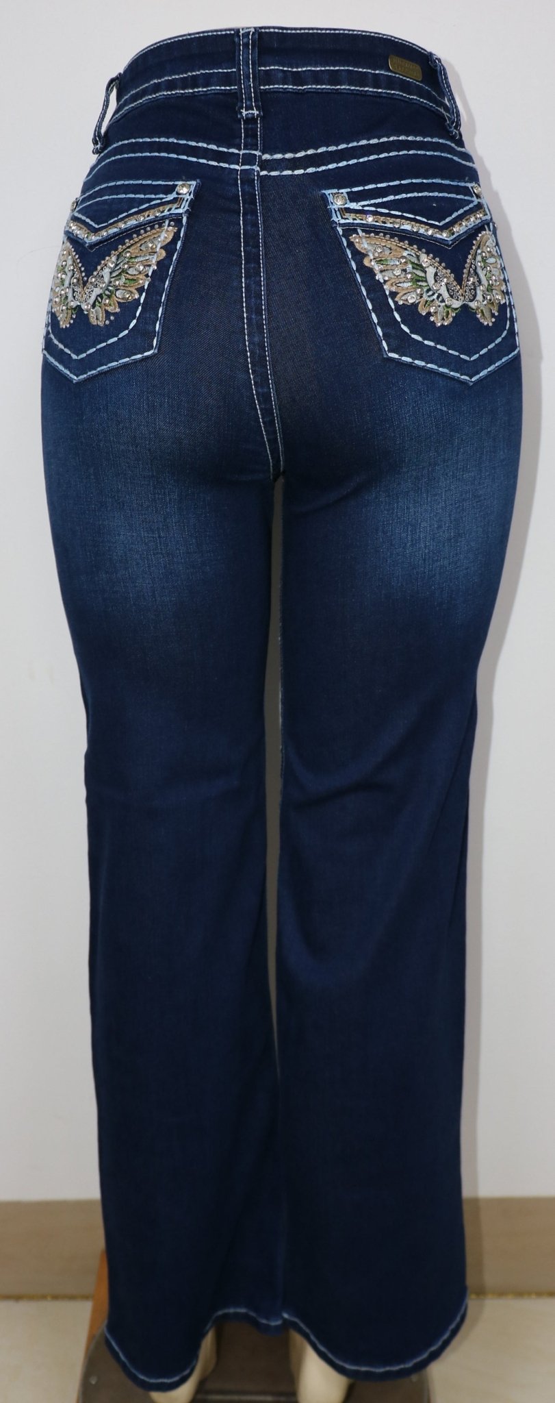 USC F055 Sexy Bella Levanta Cola Jeans - Untamed Sapphire Clothing Wholesale