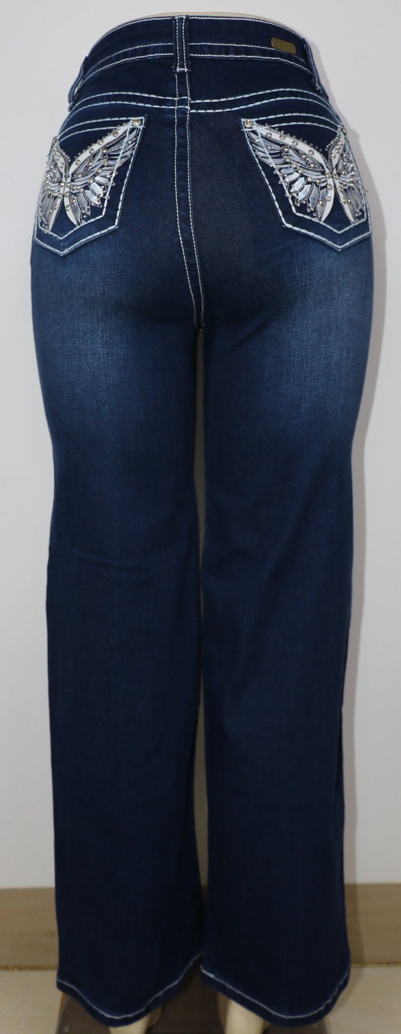 USC F056 Sexy White Bella Levanta Cola Jeans - Untamed Sapphire Clothing Wholesale