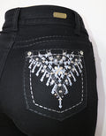 USC F057 Sexy Laura Levanta Cola Jeans - Untamed Sapphire Clothing Wholesale