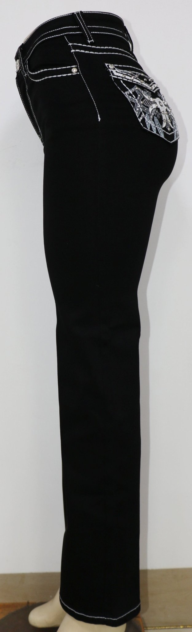 USC F058 Sexy Aztec Levanta Cola Jeans - Untamed Sapphire Clothing Wholesale